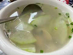 白贝节瓜汤-波记美食店·现捞海鲜