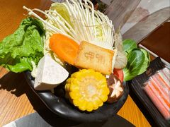 人气鲜蔬拼盘-呷哺呷哺 黄金牧场 (欢乐谷店)