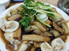 青芥茄子墨鱼仔-众源美食(光复阁店)