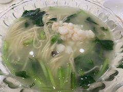 虾仁煨面-怡园饭店-餐厅(四望亭店)