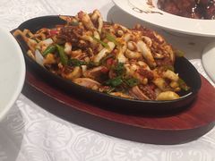 铁板黑椒鲜鱿-北李妈妈菜·海肠捞饭(高新万达店)