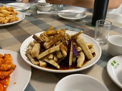 蛤蜊肉拌茄子-华春餐馆(鱼山路店)
