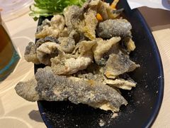 网红小吃炸鱼皮-鱼酷活鱼烤鱼(恒隆广场店)