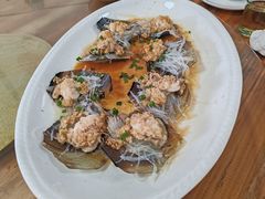 清蒸带子-菠菜美食