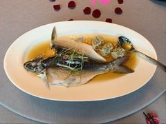 虾汤黑鱼籽鲍鱼炖蛋-蟹榭·本帮江浙菜·蟹宴(五角场合生汇商场店)