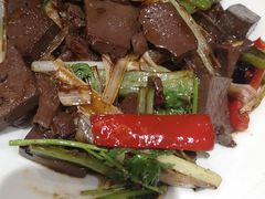 辣炒鸭血-老牌坊•鲁菜名店•地道济南菜(大观园商埠店)