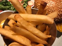 香浓蘑菇牛肉汉堡-bluefrog蓝蛙(水游城店)