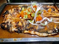酱香烤鱼-探鱼·鲜青椒爽麻烤鱼(北京路天河城店)