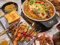 -宝记烧烤·碳锅羊肉·羊蝎子火锅·夜食社(文体路创始店)