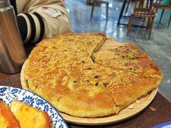 五香葱花大饼-蓝田印象