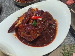 -草家酱蟹炭火烤肉店(珲春南路二店)