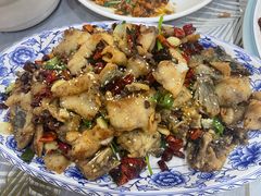 干煸黑鱼片-彬彬菜馆