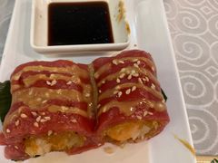 鲜虾红米肠-畔山酒店中餐厅