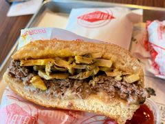 蘑菇牛肉汉堡-FATBURGER 特富客汉堡(外交公寓店)