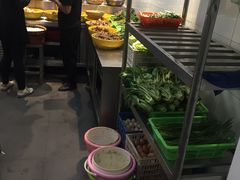 自助取餐区-小乡小镇·传承桐庐土菜·老板亲自烧的菜