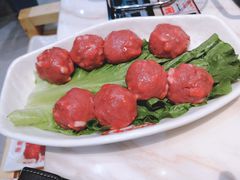 手捶牛肉（筋）丸-为什么牛潮汕牛肉火锅(万胜广场店)