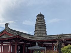 -法门文化景区-合十舍利塔