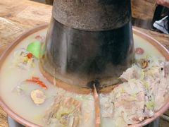 -老蜀铜火锅·酸菜脊骨·麻辣羊蝎子(热闹路店)