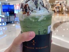 抹茶可可碎片星冰乐-星巴克(宁波老外滩店)