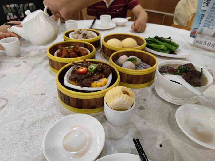 渔民新村(汇东店)-"想念菠萝包了于是去汇东喝茶.小朋友很喜.