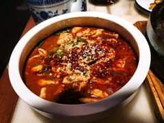 水煮肉片-绿茶餐厅(松江万达店)