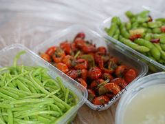 炒泥蒿-蓝精灵饺子店
