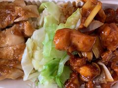 宫保鸡丁拼秘汁鸡排盖饭-和合谷(新辰里亚运村店)