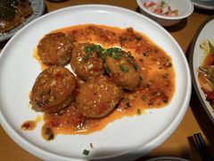 鱼香茄饼-永乐饭店