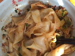 油泼面-手擀菠菜面(西康路店)