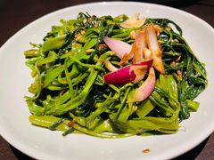 马拉盏炒通菜-大头虾越式风味餐厅(光明广场店)