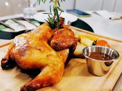 巴斯提安香草烤春鸡-ins森林童话餐厅coffee&bistro