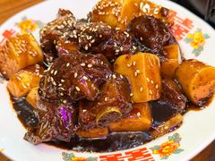 糖醋排骨年糕-谢记上海大排档(长寿路店)