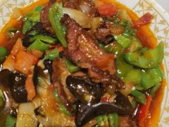 -歹歹的加个面过油肉拌面