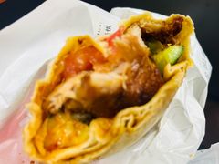 整切鸡腿肉卷饼-鲜粮卷饼王(小白楼店)