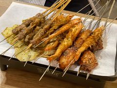 -宝记烧烤·碳锅羊肉·羊蝎子火锅·夜食社(文体路创始店)