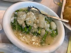 蟹肉瑶柱竹笙扒芦笋-东江海鲜酒家(艺都分店)
