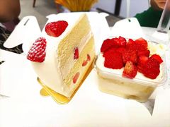 海盐草莓米其林蛋糕-欧包遇见茶(城光荟店)