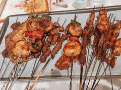 -宝记烧烤·碳锅羊肉·羊蝎子火锅·夜食社(文体路创始店)