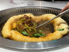脊骨芸豆锅-满兴咱妈烀饼铁锅炖(兰州北街店)