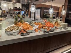 自助取餐区-盐城万豪酒店-盐城厨房西餐厅