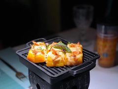 樱花虾芝士南瓜-蜜桃花开·中西融合菜E&W(南长街店)