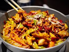 干锅肥肠-小河盐帮·私家菜·烤鸭(三元桥·霄云路店)
