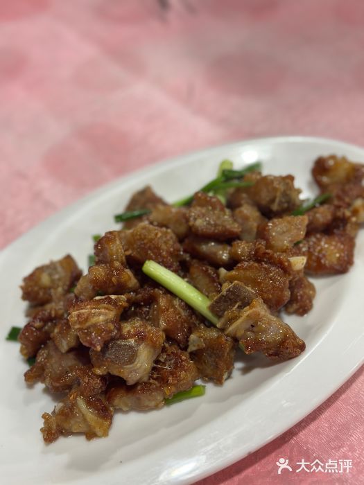 三伯饭店煎焗排骨图片