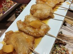 -街角等你.大连海鲜烧烤.经典铁板海鲜串(西安路店)