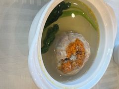 蟹粉狮子头-怡园饭店-餐厅(四望亭店)