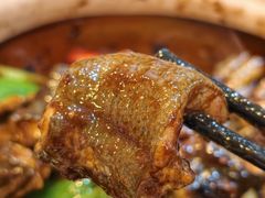 豉椒炒花鳝片-天宝食坊·啫啫煲大排档(西华路店)