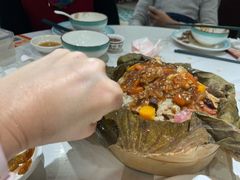 料多到赚爆糯米鸡-喜势点·糖沙翁手工茶点·本地人茶居(永庆坊店)