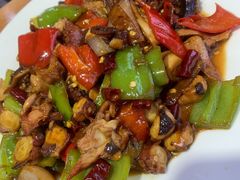 鱿鱼炒尖椒-阿军排档·烧烤