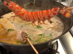 -鲜入围煮花胶鸡海鲜火锅