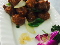 煎丸子-宝发园名菜馆